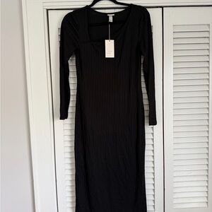 a new day Black Long Sleeve Dress